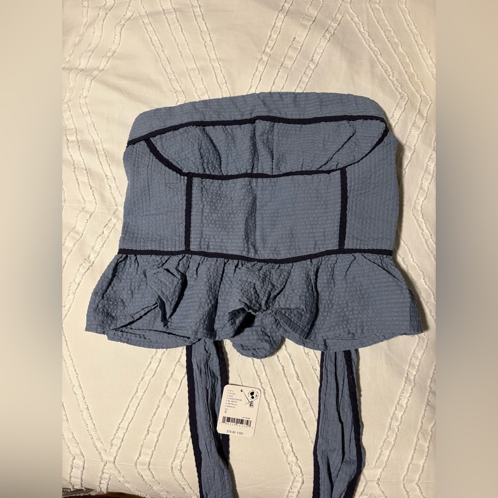 NWT Free People strapless top
